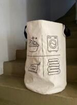 Cesto guardado ropa para planchar